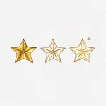 gold star pins image